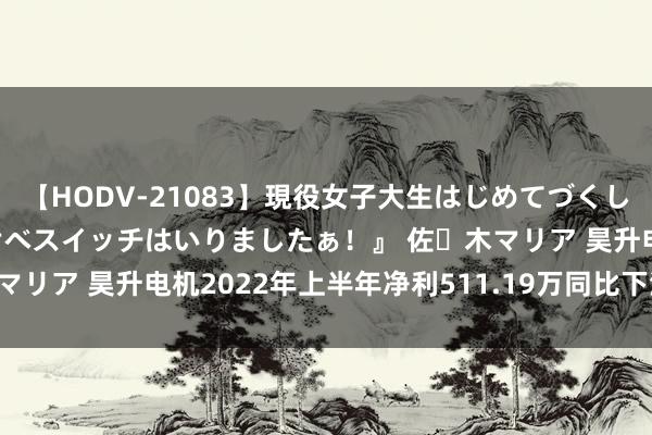 【HODV-21083】現役女子大生はじめてづくしのセックス 『私のドスケベスイッチはいりましたぁ！』 佐々木マリア 昊升电机2022年上半年净利511.19万同比下滑11.55%